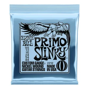 Ernie Ball Primo Slinky Nickel Wound Electric Guitar Strings, 9.5-44 Gauge