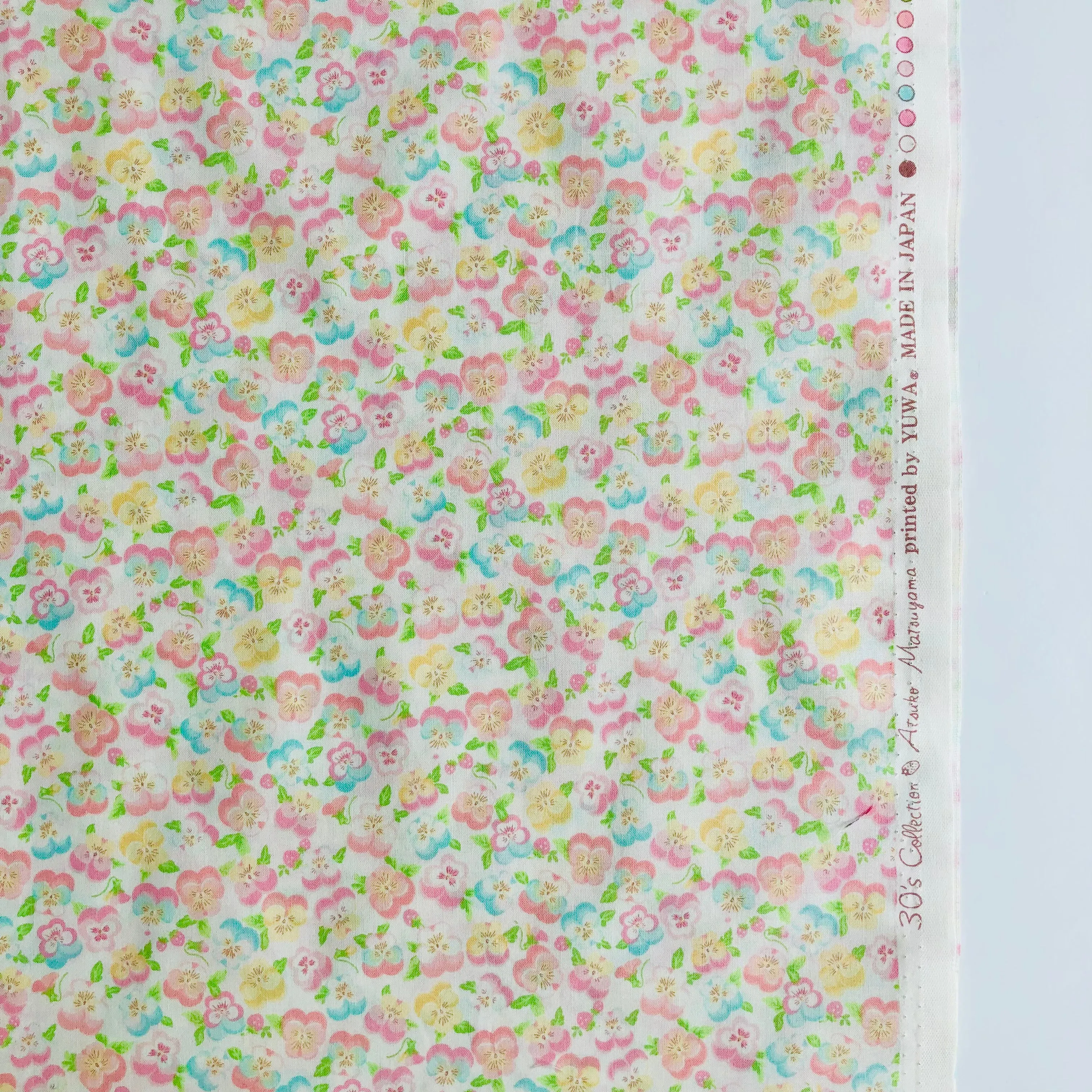 Fancy Viola - Pastel - Atsuko Matsuyama - 30's Collection - Yuwa