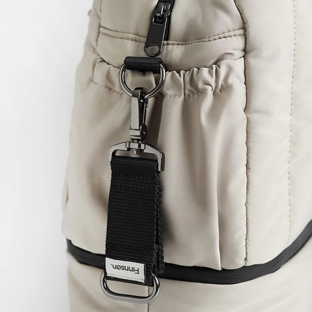 Finnson Innes Eco Holdall Changing Bag With Changing Mat - Taupe