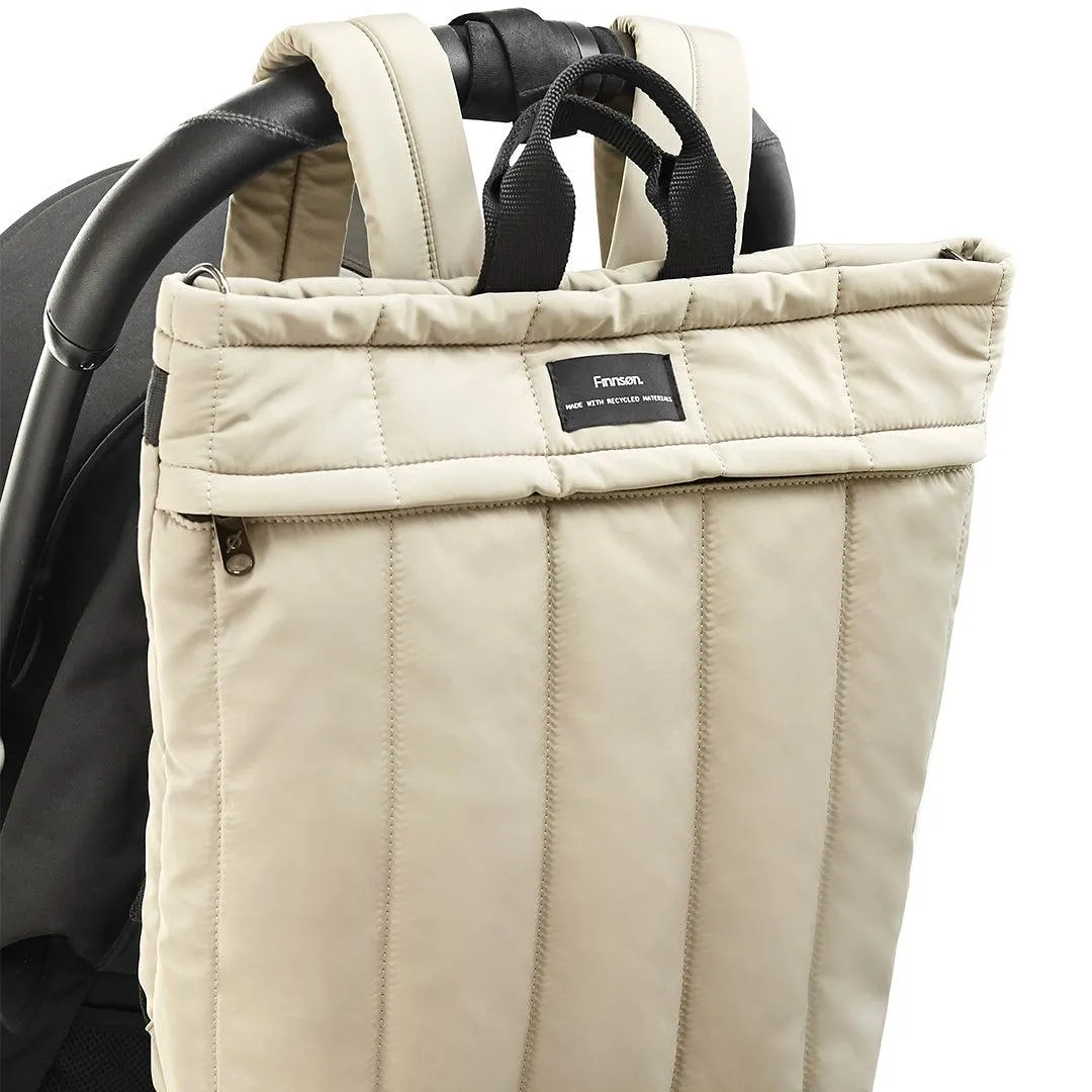 Finnson RAE Eco Changing Backpack with Changing Mat - Taupe
