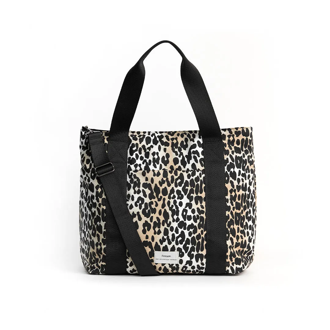 Finnson Selby Eco Changing Bag with Changing Mat  - Leopard