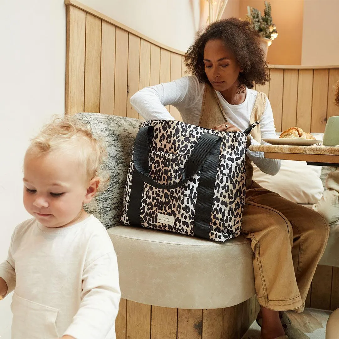Finnson Selby Eco Changing Bag with Changing Mat  - Leopard