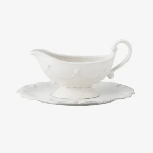 Juliska | Berry & Thread Sauce Boat & Stand