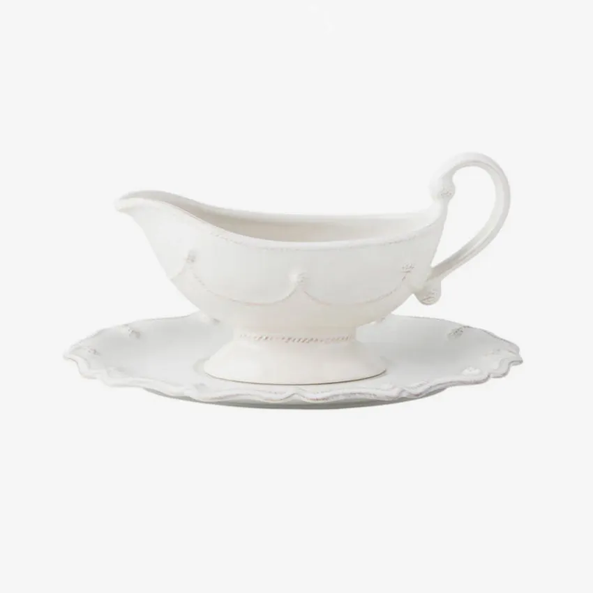 Juliska | Berry & Thread Sauce Boat & Stand