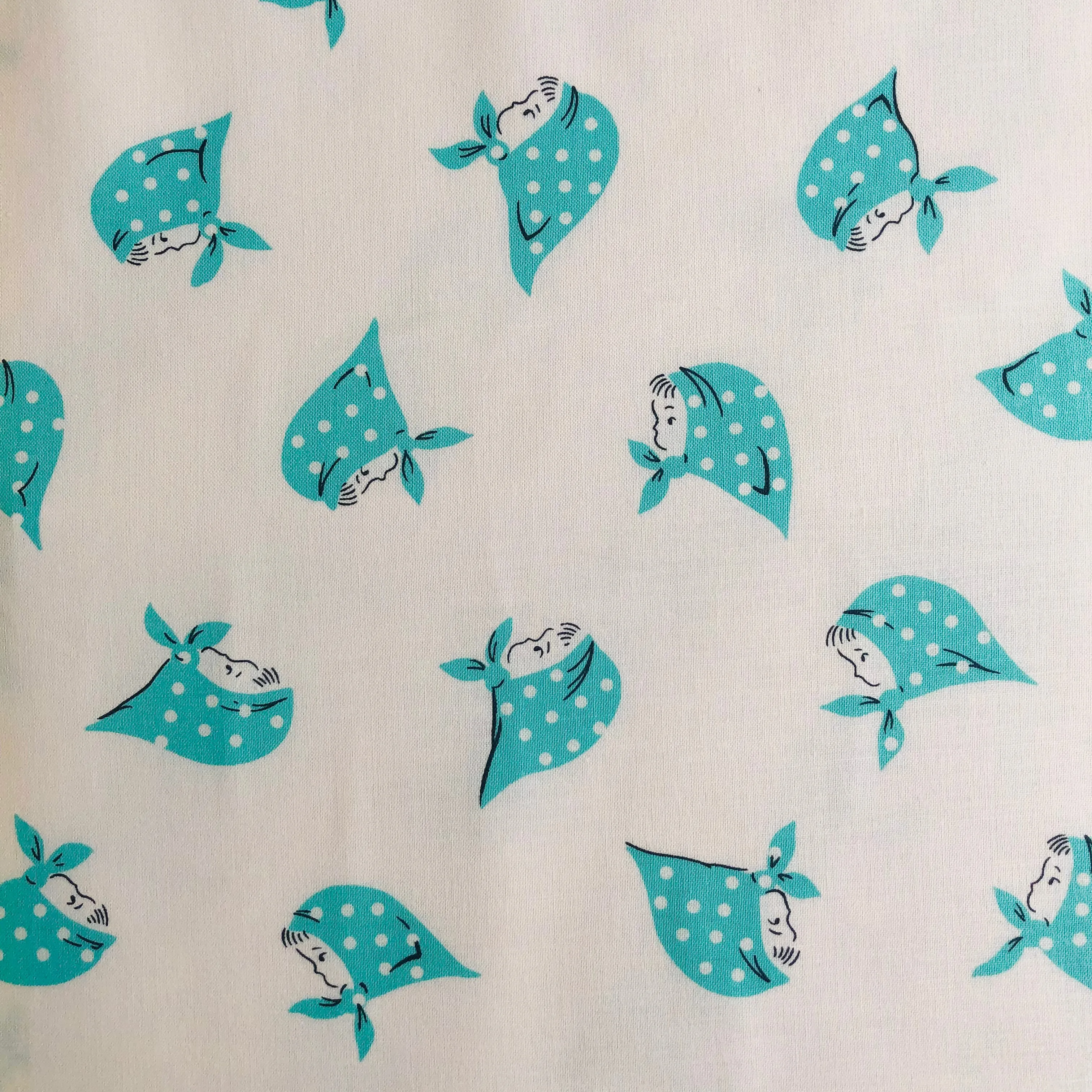 Kerchief Girl - Aqua - Petit Joli - Kei