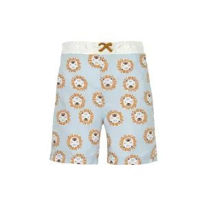 Lassig Board Shorts - Powder Blue - Lion