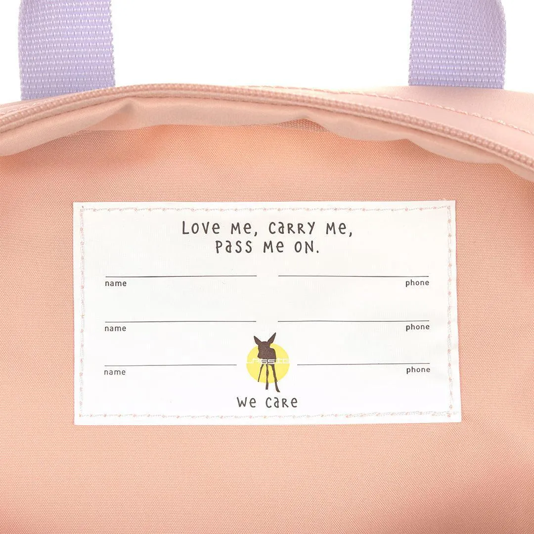 Lassig Mini Square Backpack - Peach - Little Gang Cherry
