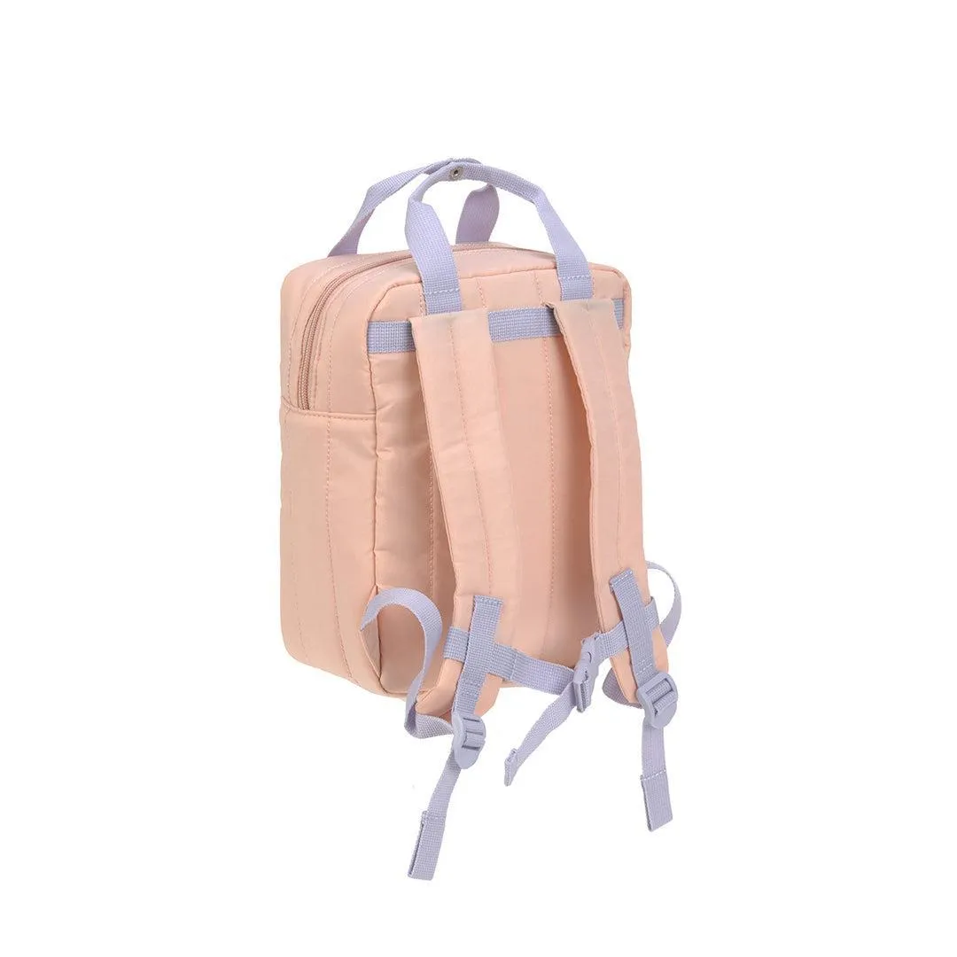 Lassig Mini Square Backpack - Peach - Little Gang Cherry