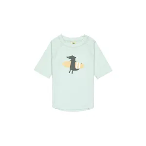 Lassig Short Sleeve Rashguard - Sea Foam - Crocodile