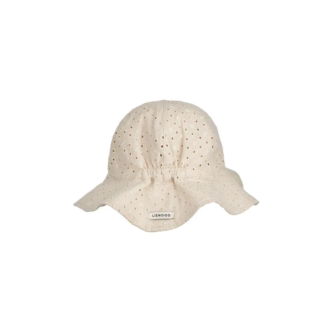 Liewood Amelia Anglaise Sun Hat - Sandy