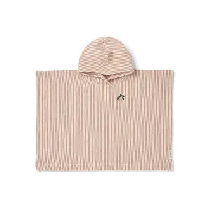 Liewood Paco Poncho Embroidery - Tuscany Rose / Creme De La Creme