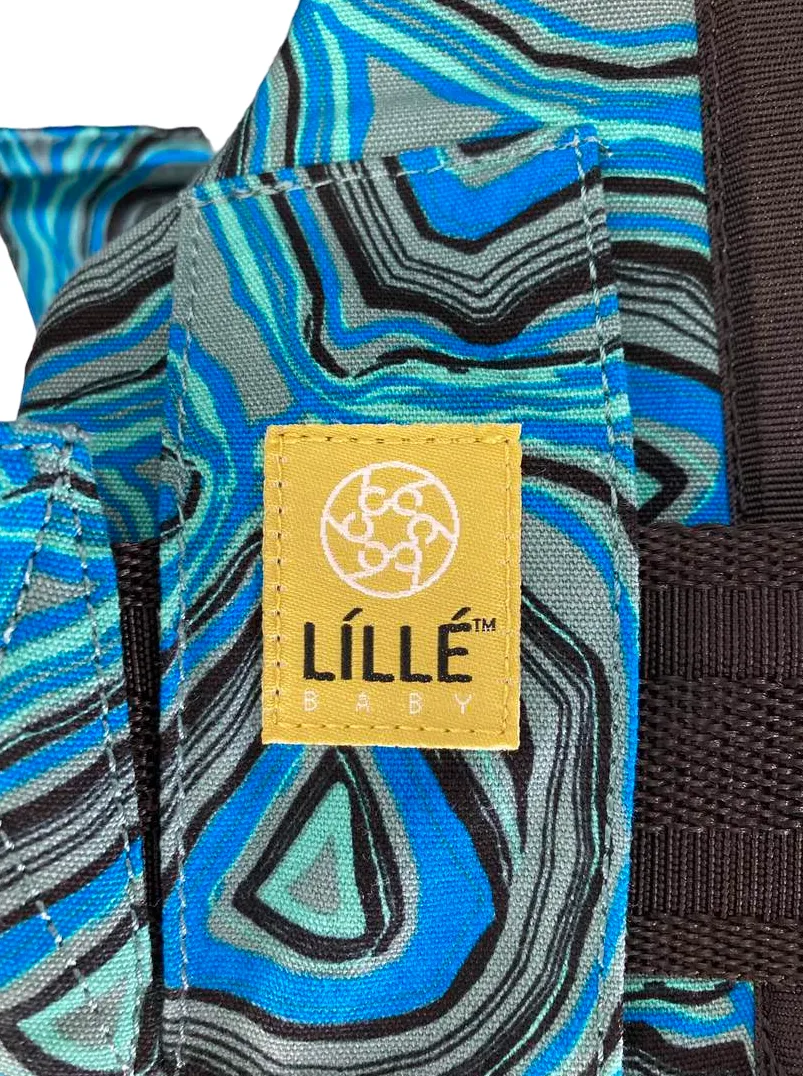 Lillebaby CarryOn Airflow DLX Carrier Toddler Size, Blue Agate
