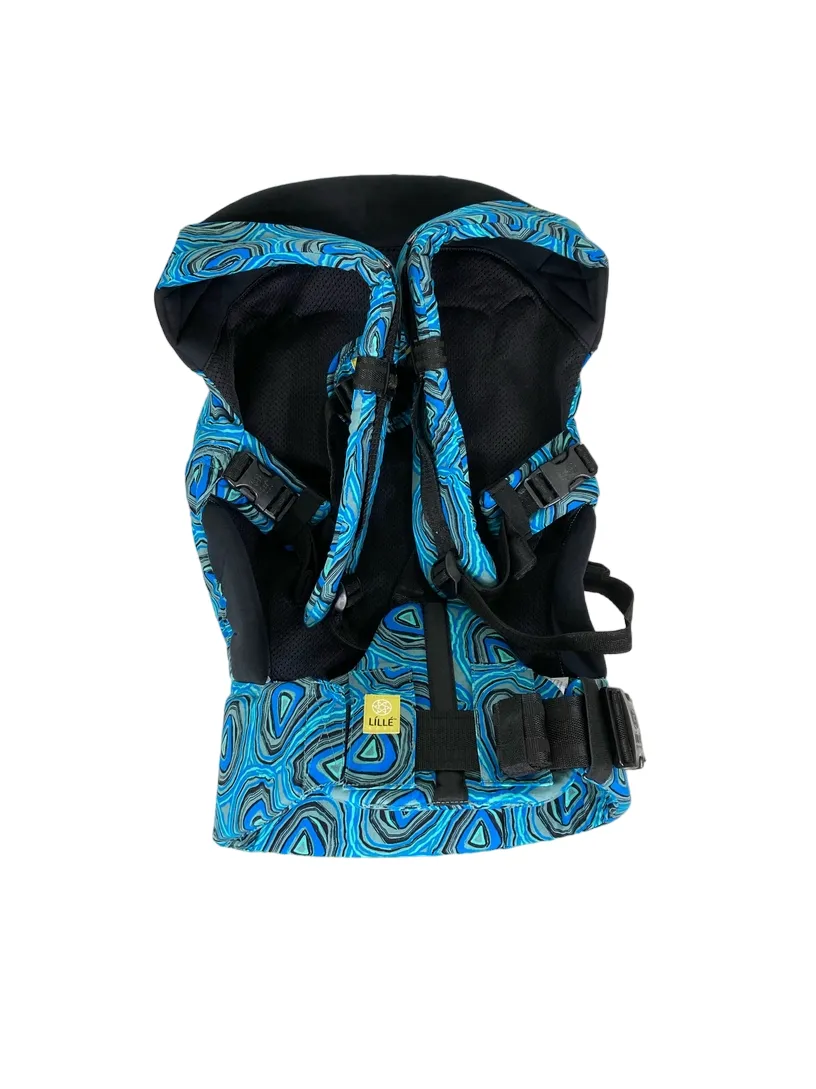 Lillebaby CarryOn Airflow DLX Carrier Toddler Size, Blue Agate