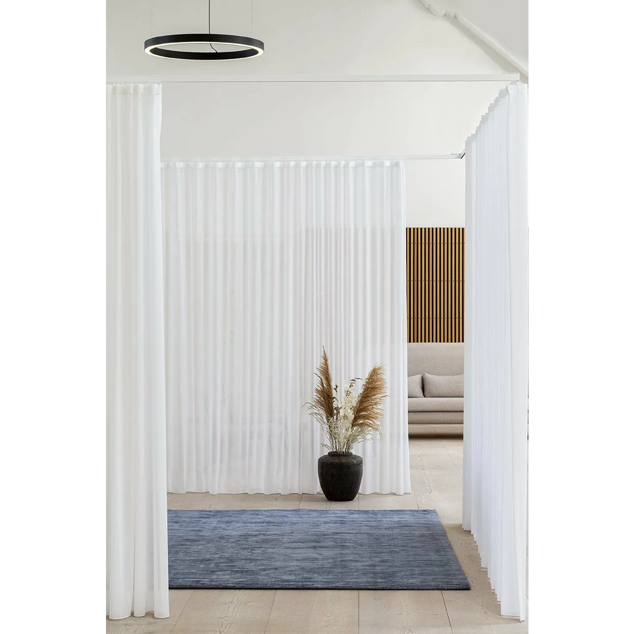 Massimo Karma Rug Washed Blue, 250x350 Cm
