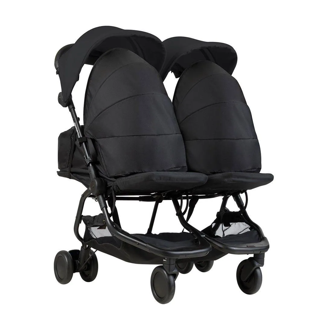 Mountain Buggy Nano Duo Pushchair - Black