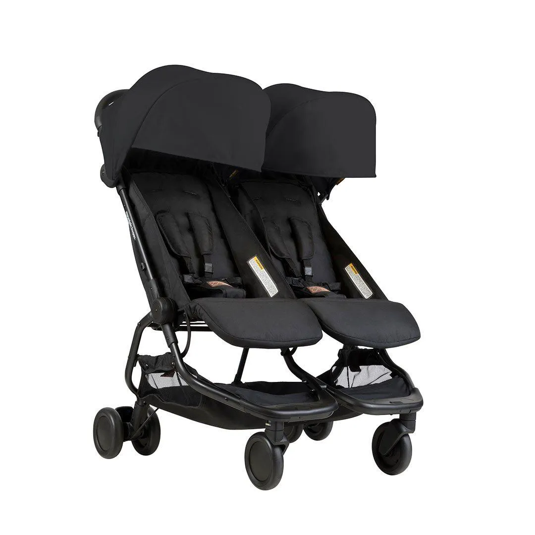 Mountain Buggy Nano Duo Pushchair - Black