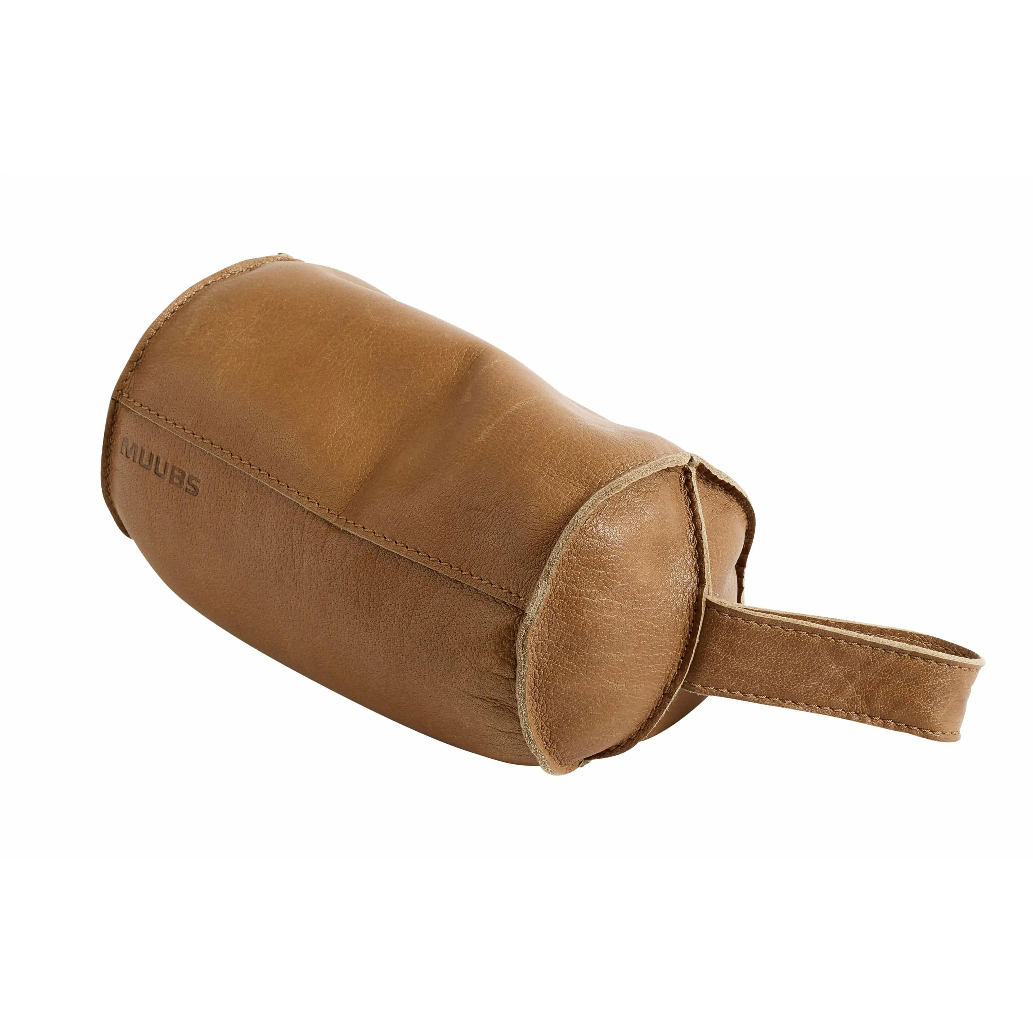 Muubs Camou Doorstop 3 Kg 20cm, Brown Leather