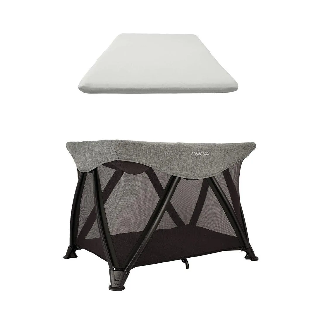 Nuna SENA Aire Travel Cot - Charcoal