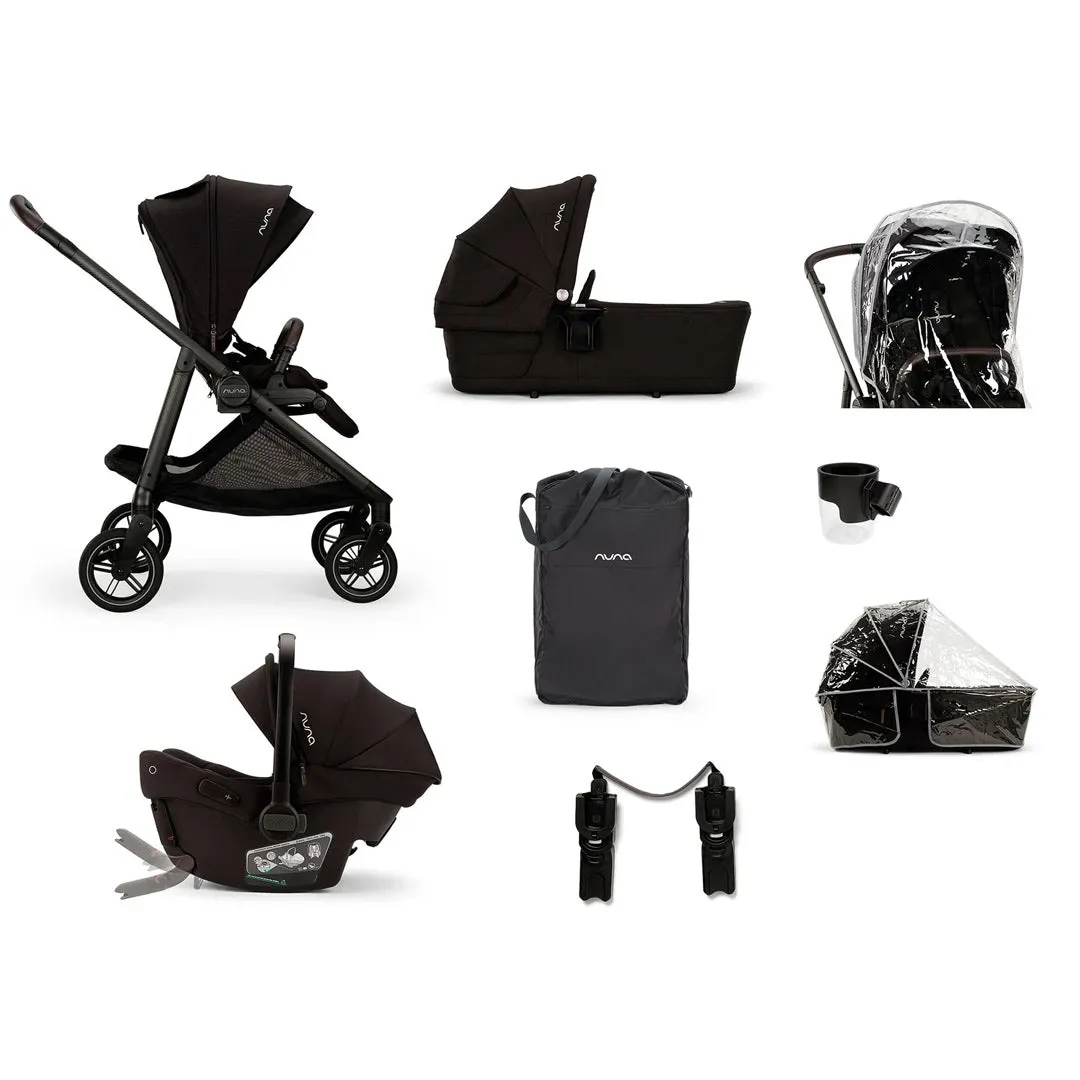 Nuna SWIV Stroller   PIPA URBN Travel System - Caviar