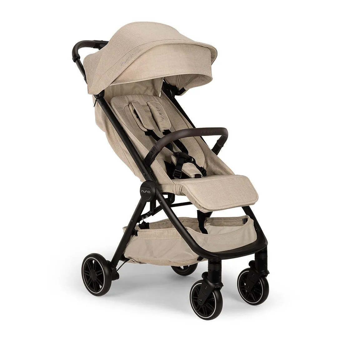 Nuna TRVL Compact Stroller  - Biscotti
