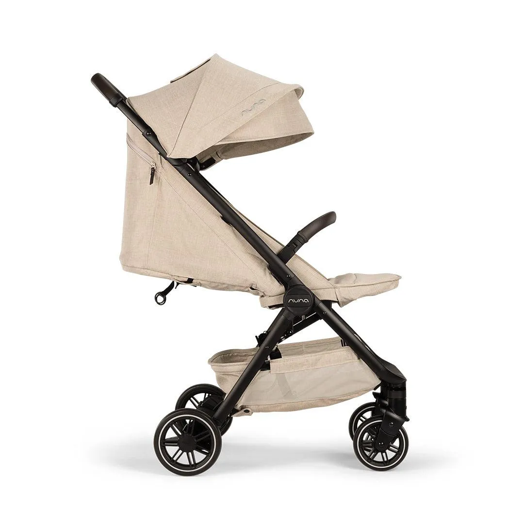 Nuna TRVL Compact Stroller  - Biscotti