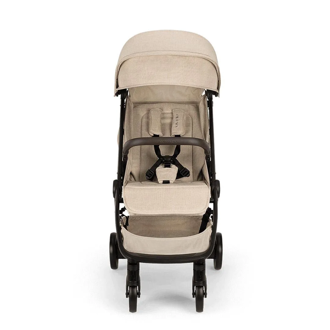 Nuna TRVL Compact Stroller  - Biscotti