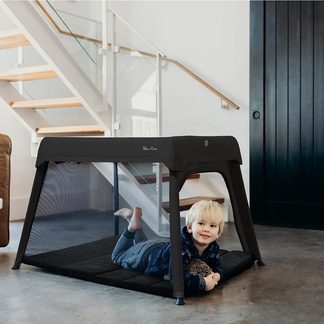 Silver Cross Slumber Travel Cot - Carbon