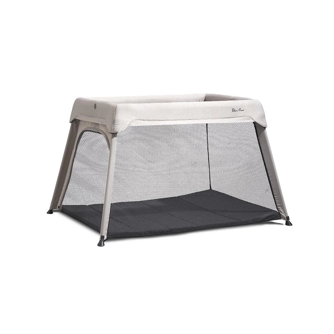 Silver Cross Slumber Travel Cot - Stone