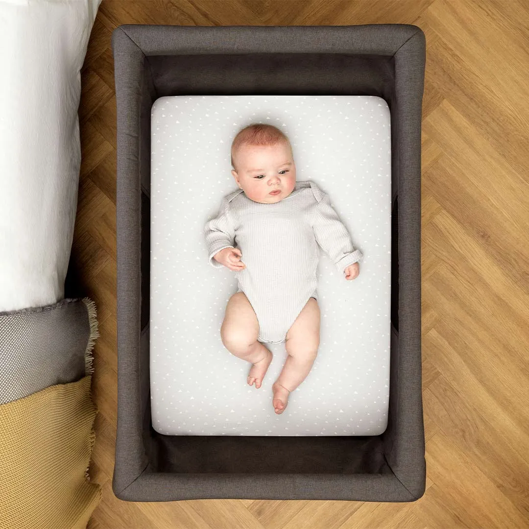 Silver Cross Slumber Travel Cot - Stone