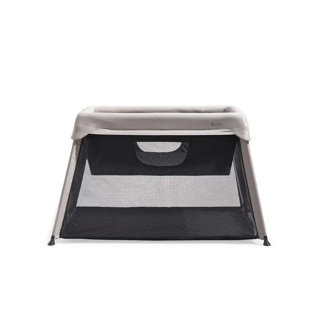 Silver Cross Slumber Travel Cot - Stone