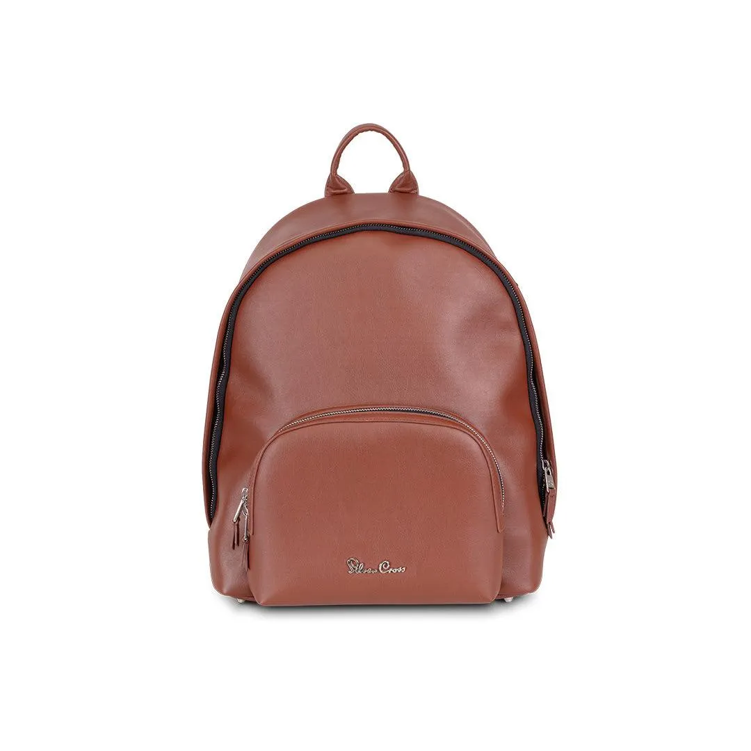 Silver Cross Vegan Leather Changing Rucksack - Tan