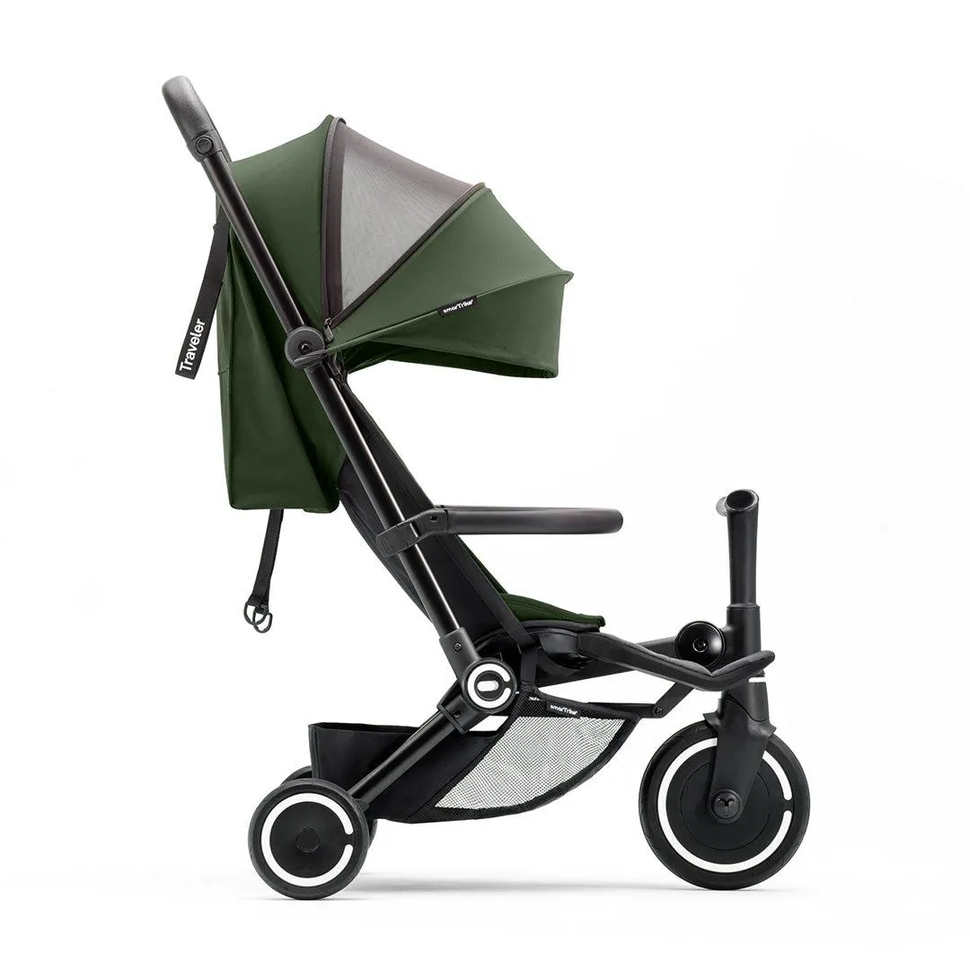 smarTrike Traveler Active Stroller - Olive