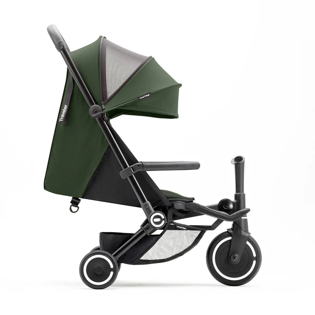 smarTrike Traveler Active Stroller - Olive