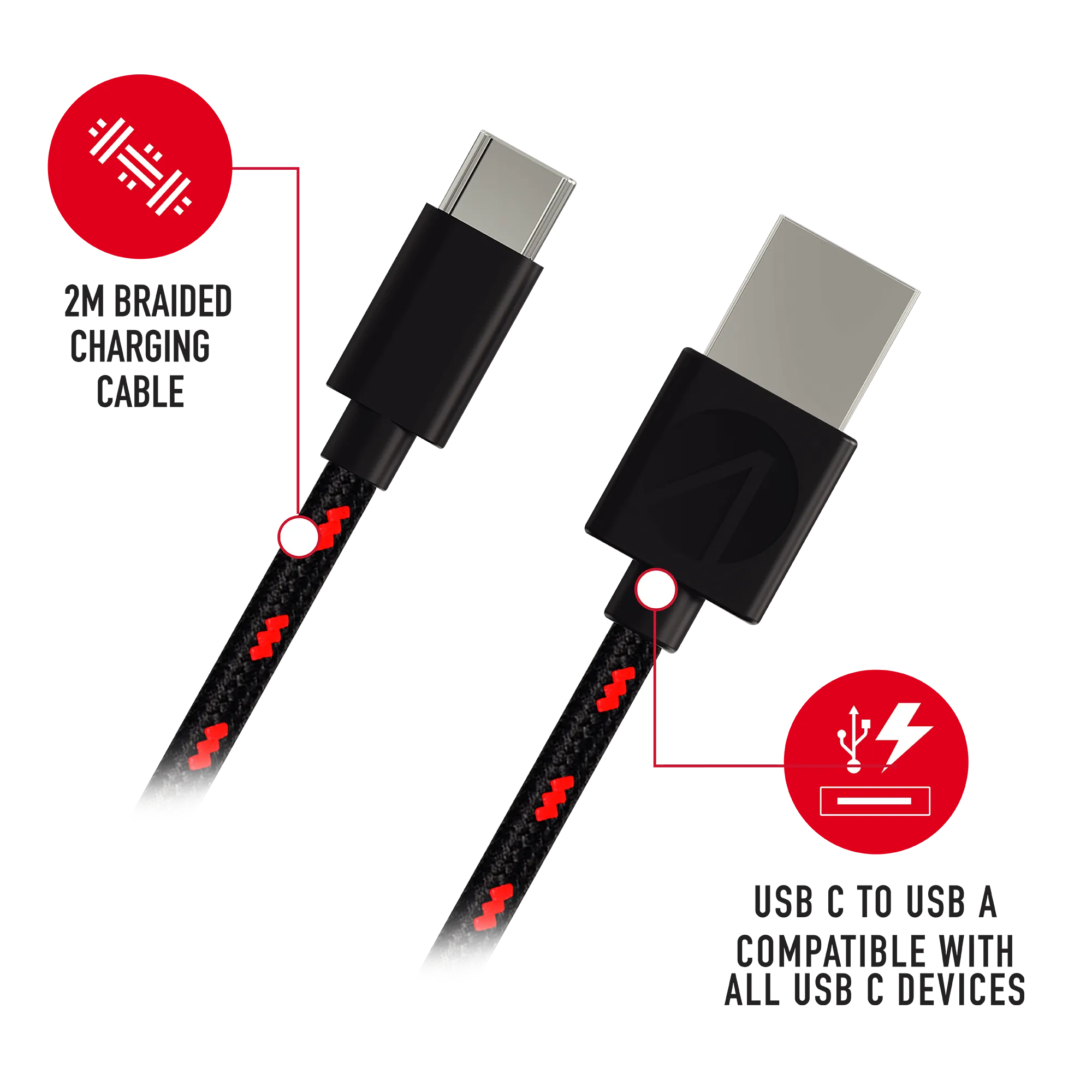 Stealth Premium Travel Kit for Nintendo Switch, Switch Lite & OLED - Gaming Headset, Braided Cable & Travel Case - Neon Red and Blue