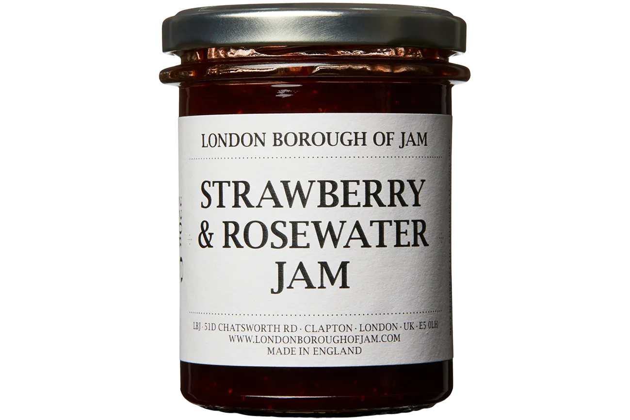Strawberry & Rosewater Jam