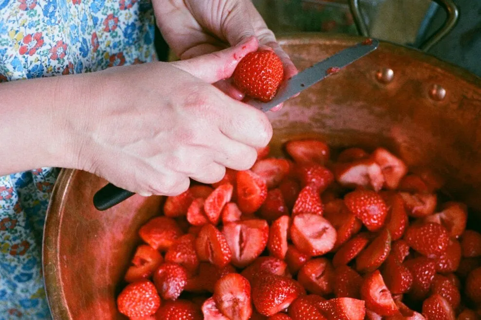 Strawberry & Rosewater Jam
