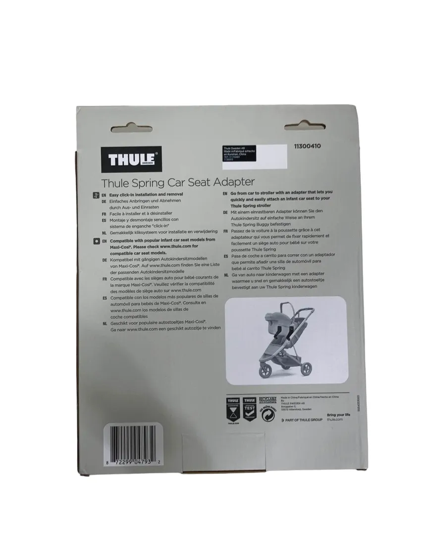 Thule Spring Car Seat Adaptor for Maxi-Cosi/Nuna/Cybex