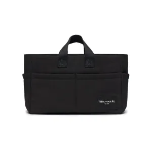 Tiba   Marl Canvas Caddy - Black