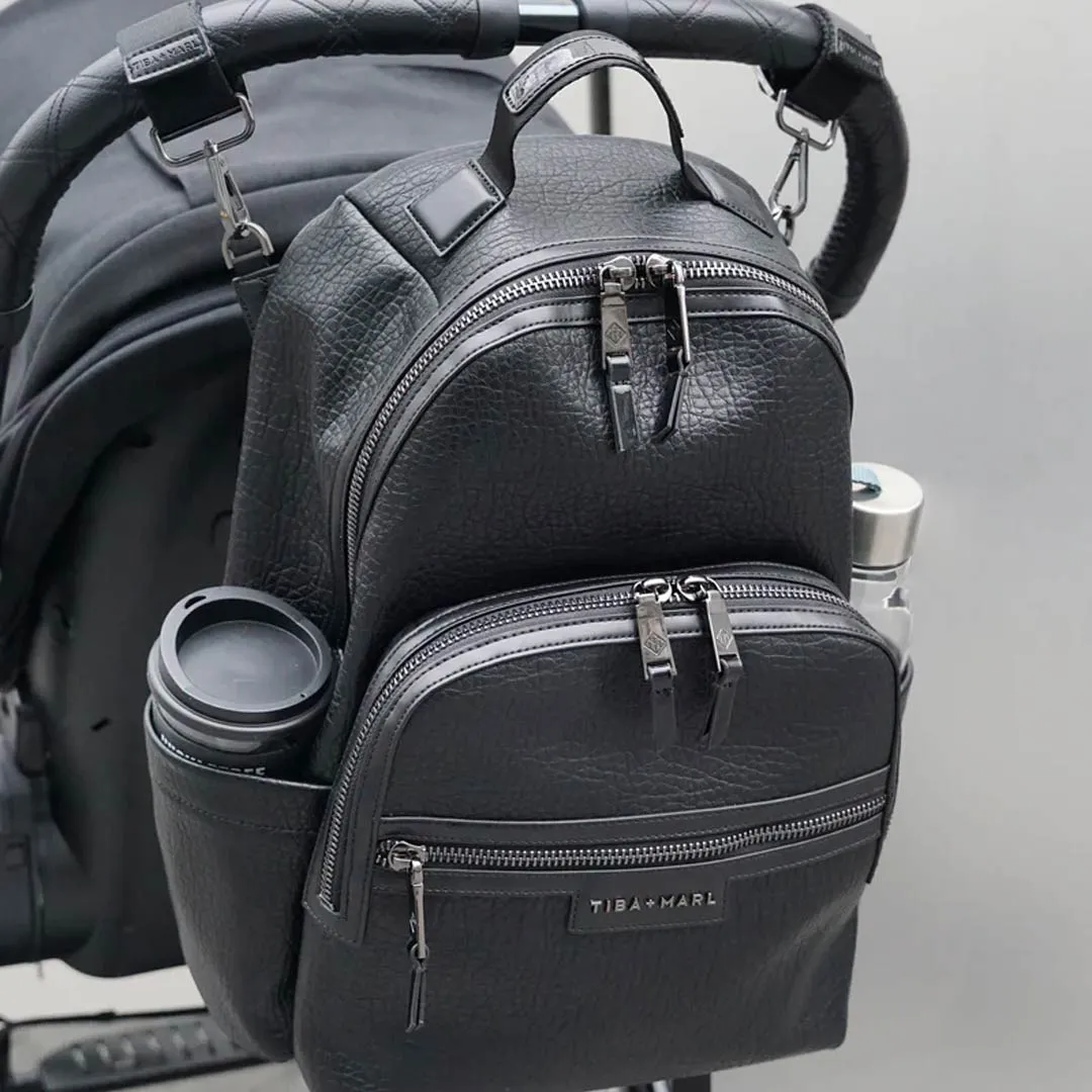 Tiba   Marl Elwood Twin 2.0 Changing Backpack - Black