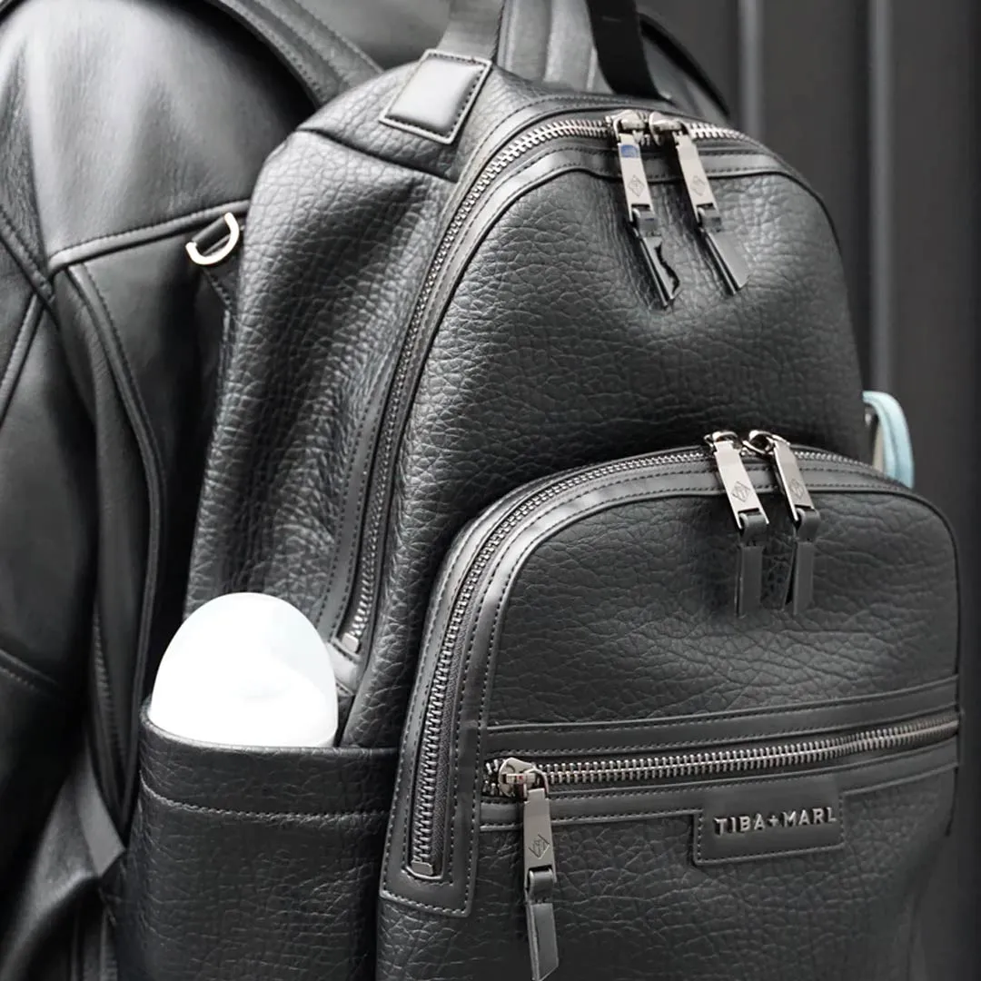 Tiba   Marl Elwood Twin 2.0 Changing Backpack - Black